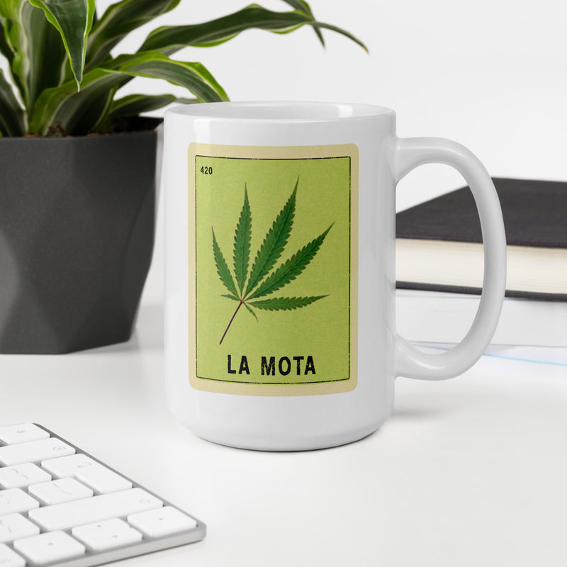 La Mota 420 Mexican Loteria Coffee Mug