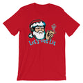 Let's Get Lit Stoner Santa T-Shirt - Magic Leaf Tees
