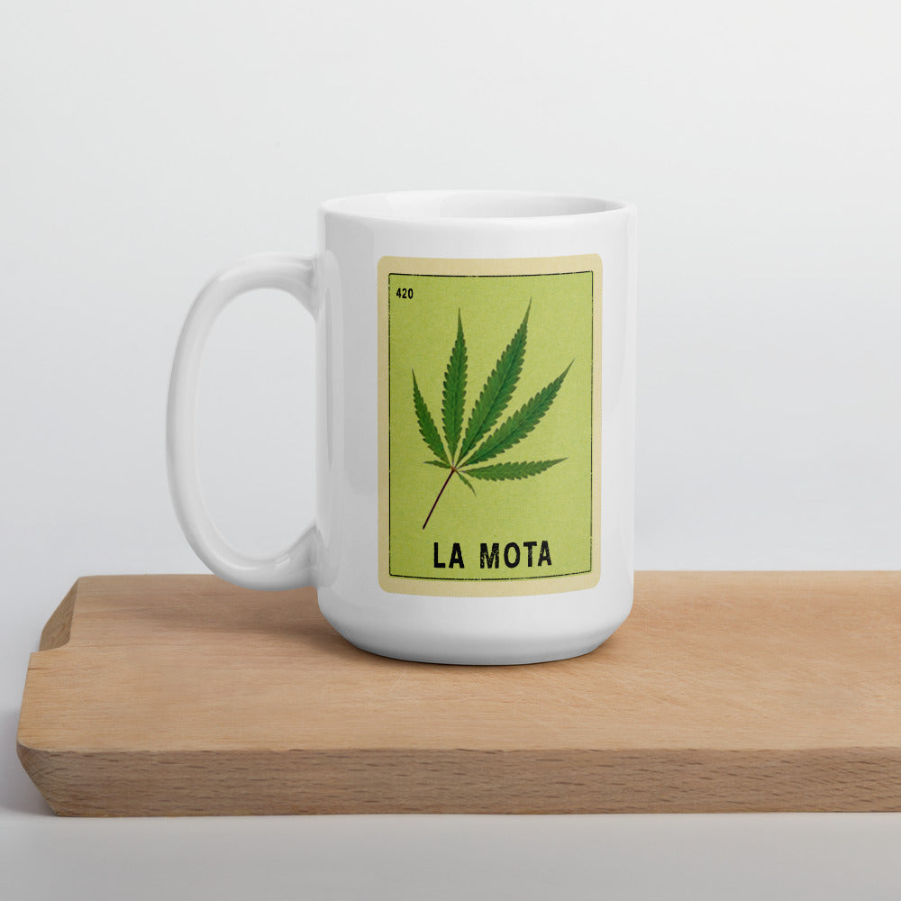 La Mota 420 Mexican Loteria Coffee Mug