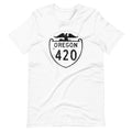 Vintage Oregon State Highway 420 T-Shirt - Magic Leaf Tees