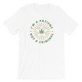 I'm A Patient Not A Criminal Medical Marijuana T-Shirt - Magic Leaf Tees