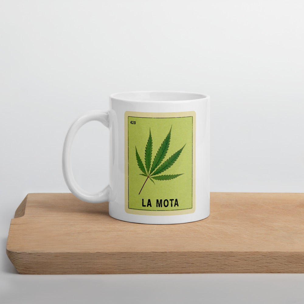 La Mota 420 Mexican Loteria Coffee Mug