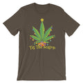 Tis The Season Weed Christmas T-Shirt - Magic Leaf Tees