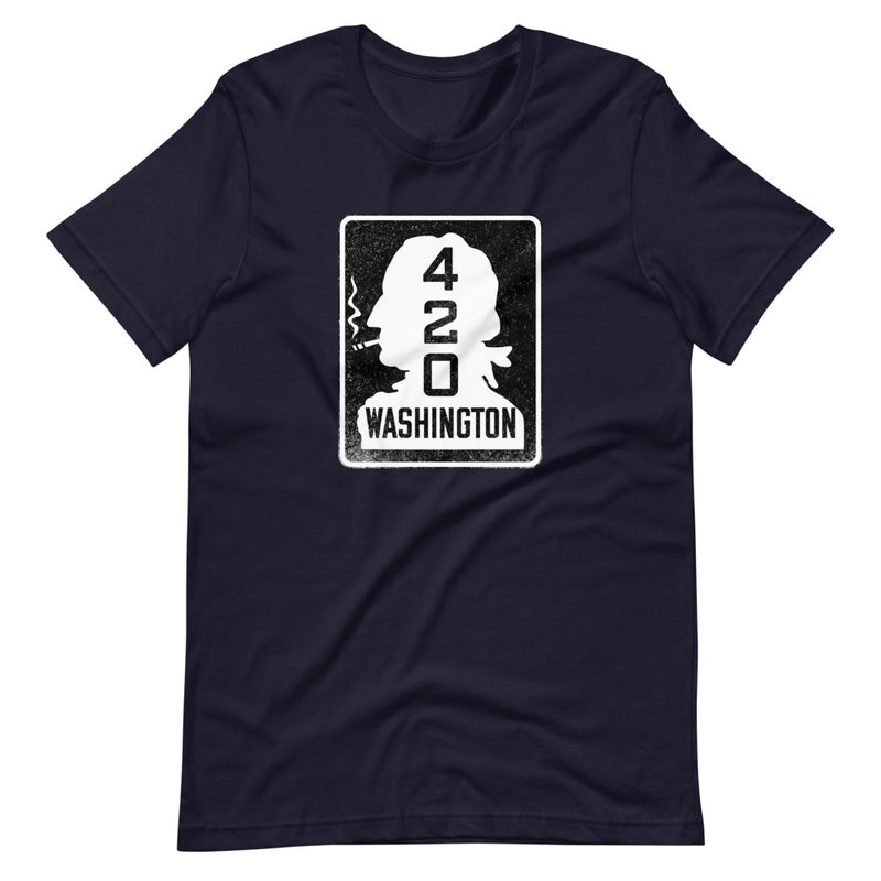 Vintage Washington State Highway 420 T-Shirt - Magic Leaf Tees