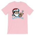 Let's Get Lit Stoner Santa T-Shirt - Magic Leaf Tees