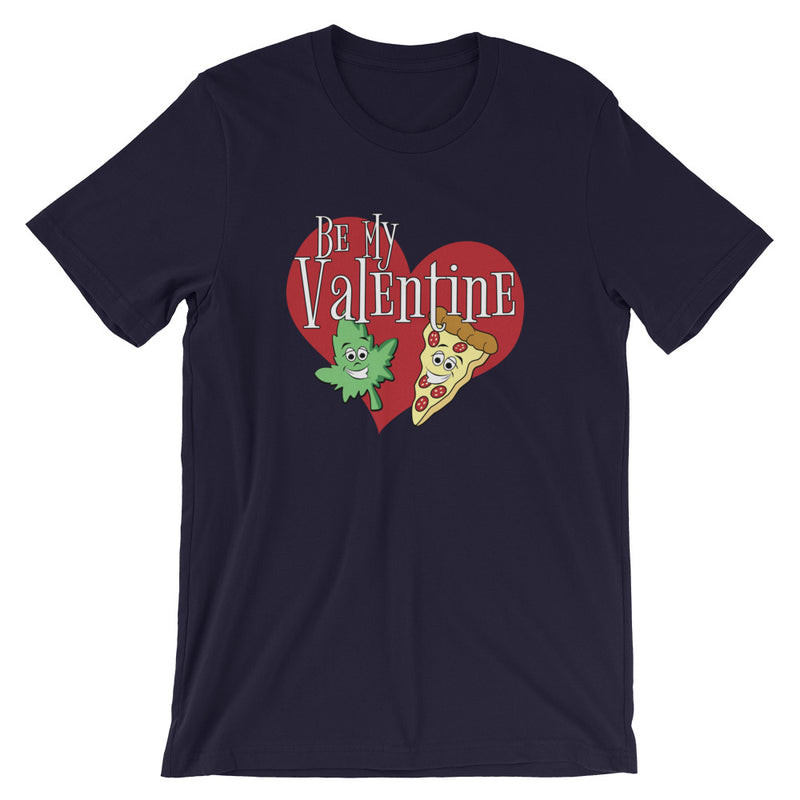 Funny Cannabis Be My Valentine T-Shirt - Magic Leaf Tees