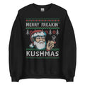 Merry Freakin' Kushmas Sweatshirt - Magic Leaf Tees