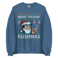 Merry Freakin' Kushmas Sweatshirt - Magic Leaf Tees