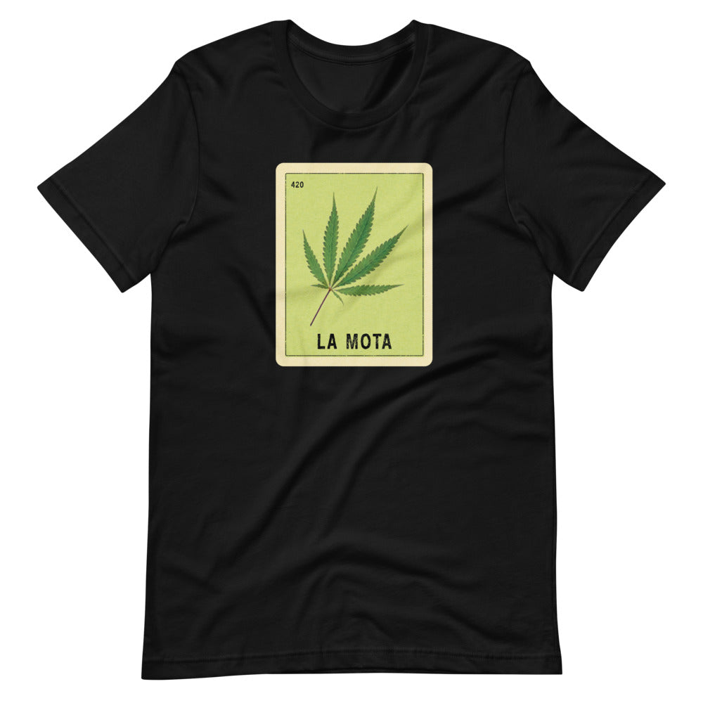 La Mota 420 Mexican Loteria Card Premium T-Shirt