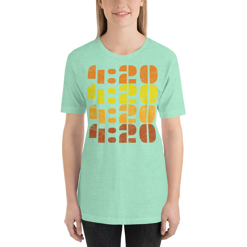 Retro 70's 420 Stoner T-Shirt - Magic Leaf Tees
