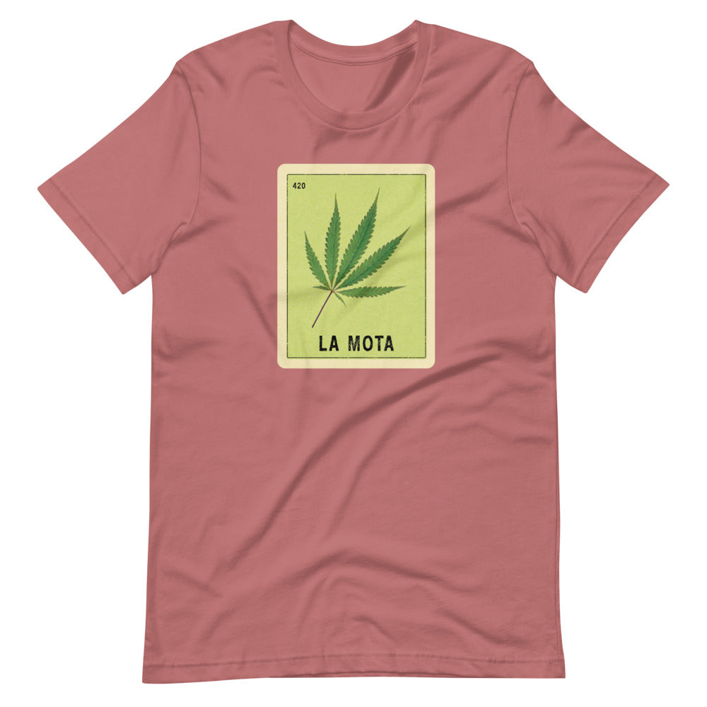 La Mota 420 Mexican Loteria Card Premium T-Shirt