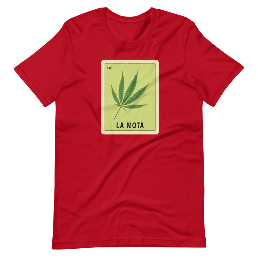 La Mota 420 Mexican Loteria Card Premium T-Shirt