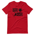 Sativa Days Indica Nights Sun Moon T-Shirt | Magic Leaf Tees