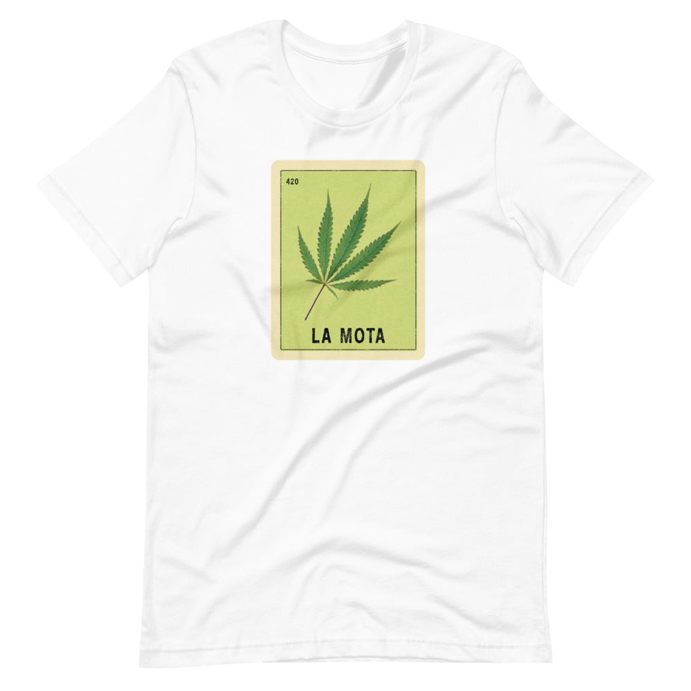 La Mota 420 Mexican Loteria Card Premium T-Shirt