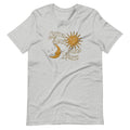 Vintage Sativa Days Indica Nights Sun Moon Cannabis T-Shirt - Magic Leaf Tees