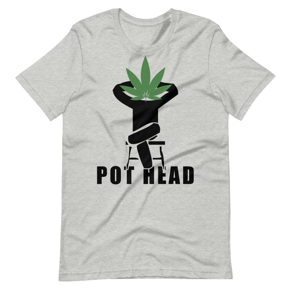 Funny Pot Head T-Shirt - Magic Leaf Tees