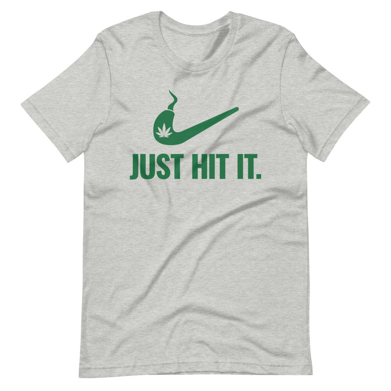 Just Hit It Weed Pipe T-Shirt - Magic Leaf Tees
