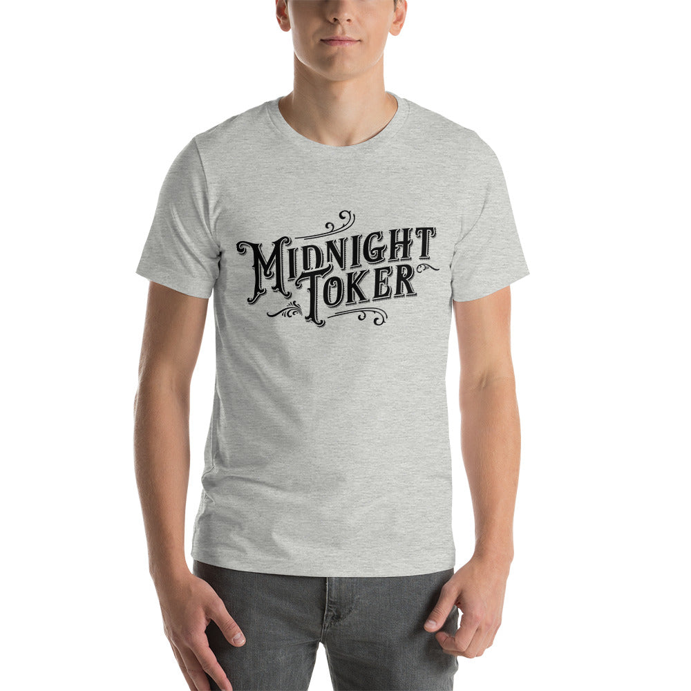 Vintage Midnight Toker Weed T-Shirt - Magic Leaf Tees