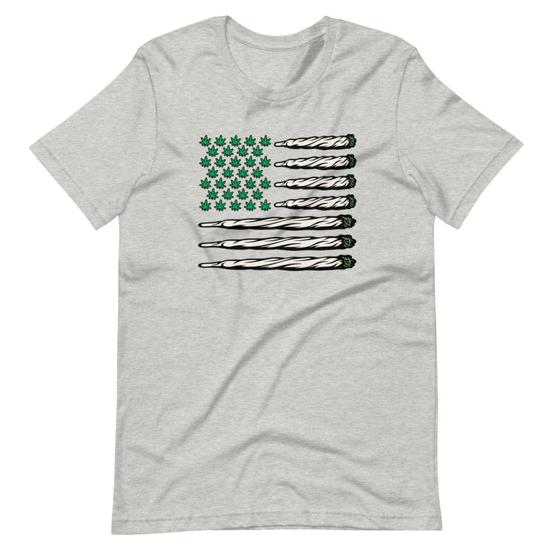Weed Flag T-Shirt - Magic Leaf Tees