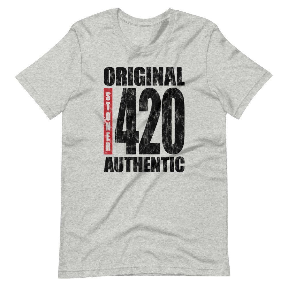 Original Authentic Stoner 420 T-Shirt - Magic Leaf Tees