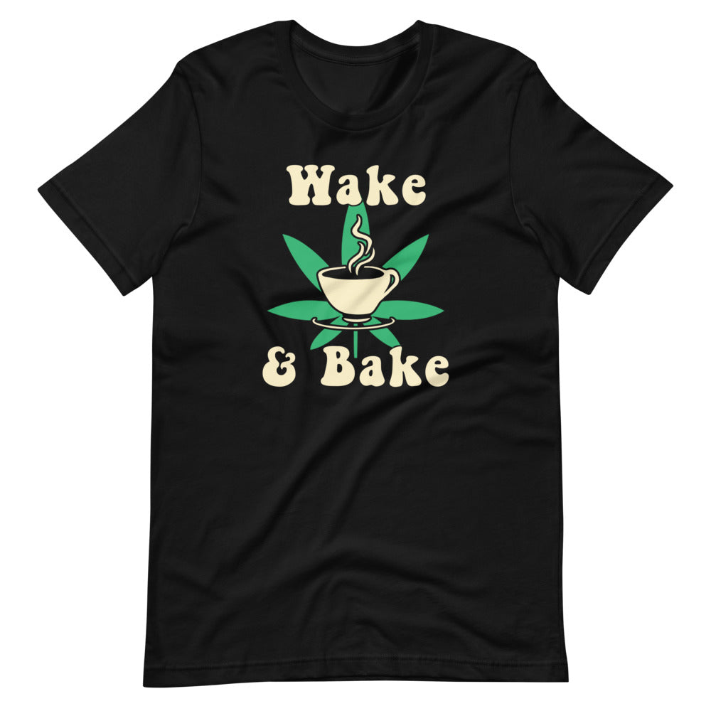 Wake & Bake 420 T-Shirt - Magic Leaf Tees