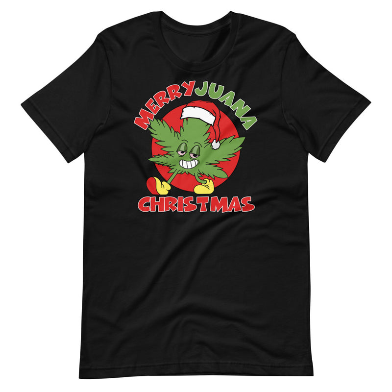 Merry Juana Christmas Weed T-Shirt - Magic Leaf Tees