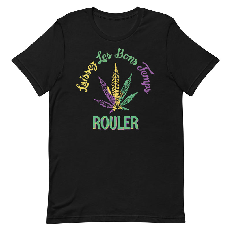 Laissez Les Bons Temps Rouler Weed Leaf Premium T-Shirt - Magic Leaf Tees