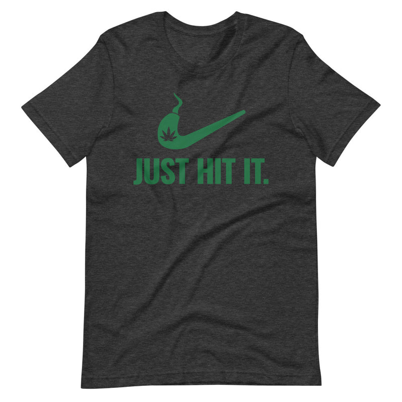 Just Hit It Weed Pipe T-Shirt - Magic Leaf Tees