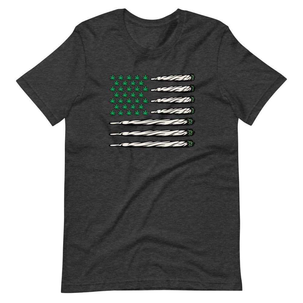 Weed Flag T-Shirt - Magic Leaf Tees