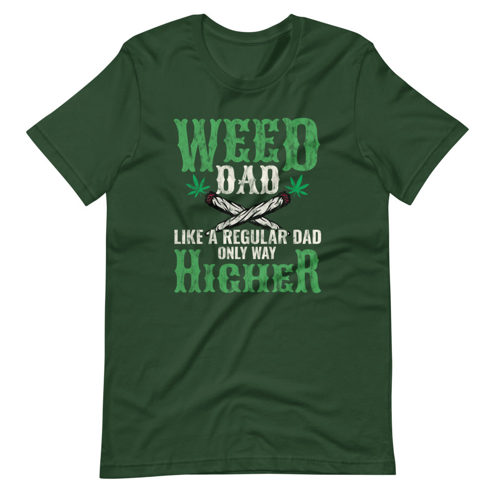 Weed Dad T-Shirt - Magic Leaf Tees