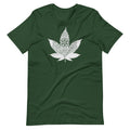 Weed Leaf Mandala T-Shirt - Magic Leaf Tees