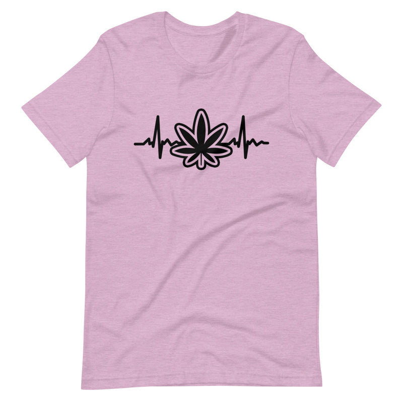 Marijuana Heartbeat T-Shirt - Magic Leaf Tees