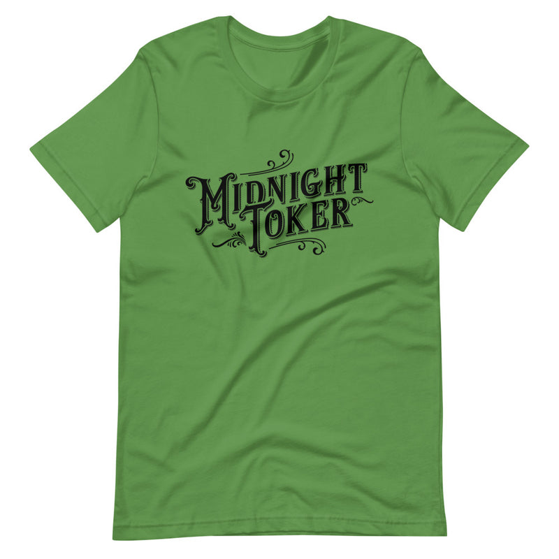 Vintage Midnight Toker Weed T-Shirt - Magic Leaf Tees