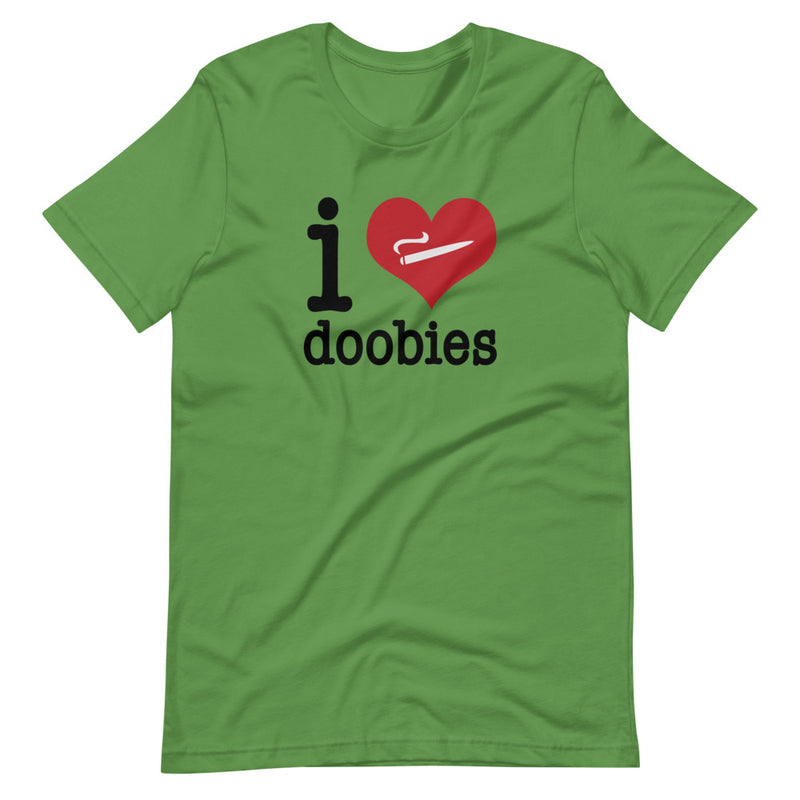 I Heart Doobies Marijuana T-Shirt - Magic Leaf Tees