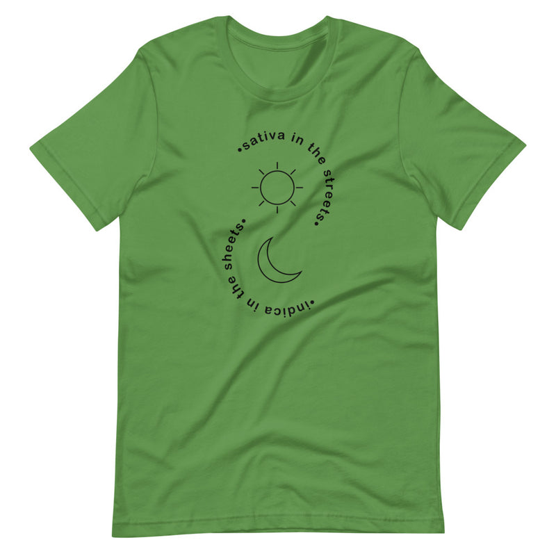 Sativa Indica T-Shirt - Magic Leaf Tees