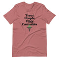 Treat People With Cannabis Medical Marijuana T-Shirt - Magic Leaf Tees