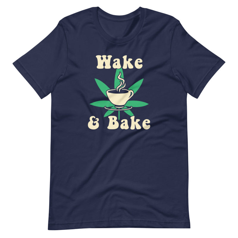 Wake & Bake 420 T-Shirt - Magic Leaf Tees