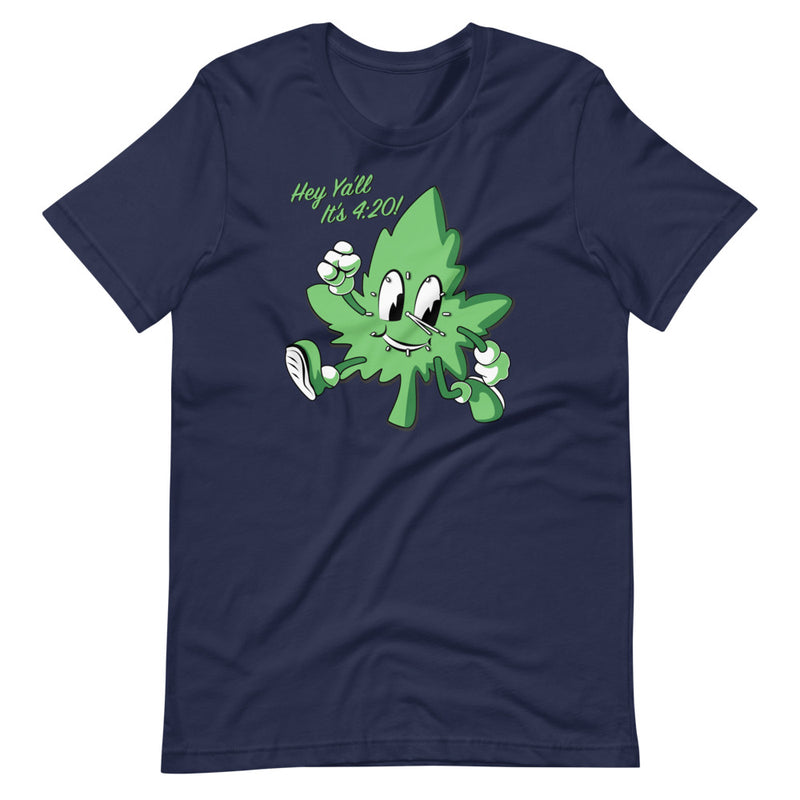 Hey Ya'll It's 4:20 T-Shirt - Magic Leaf Tees
