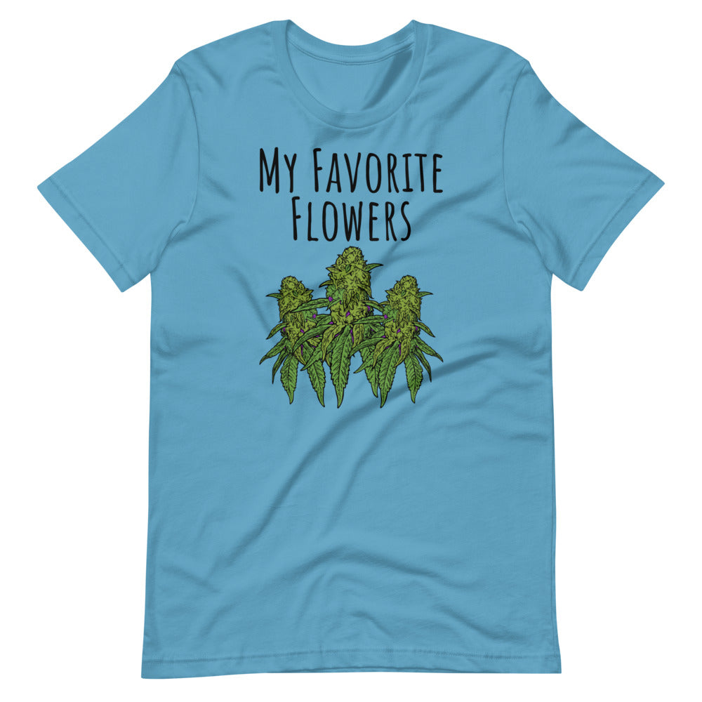 My Favorite Flowers T-Shirt - Magic Leaf Tees