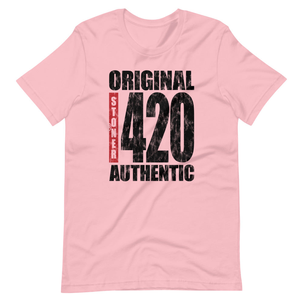 Original Authentic Stoner 420 T-Shirt - Magic Leaf Tees