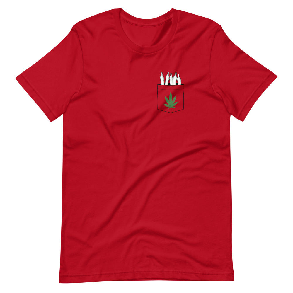 Pocket Full Of Blunts T-Shirt - Magic Leaf Tees