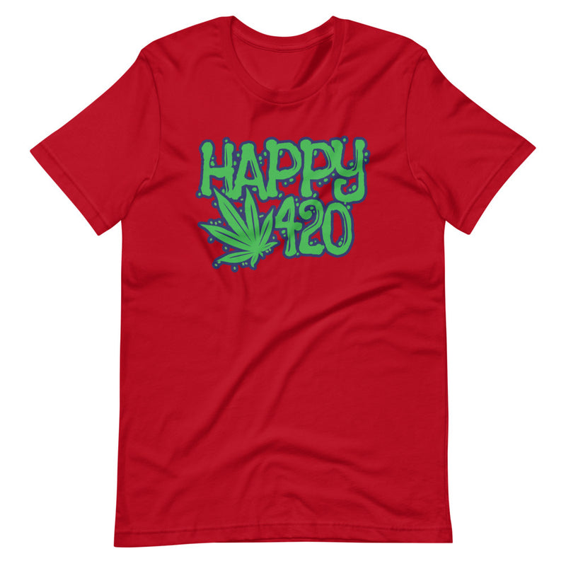 Happy 420 T-Shirt - Magic Leaf Tees