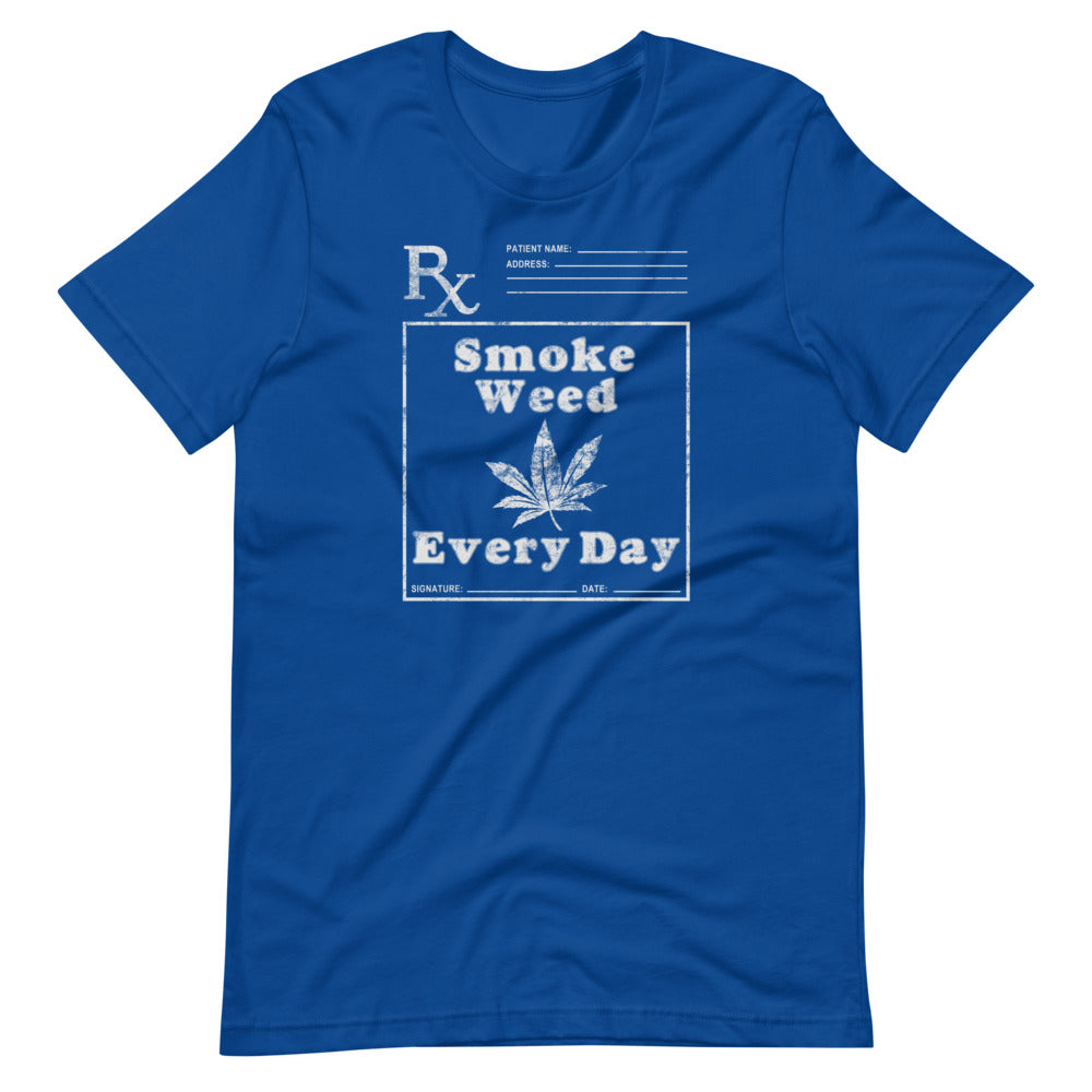 Smoke Weed Every Day Prescription T-Shirt - Magic Leaf Tees