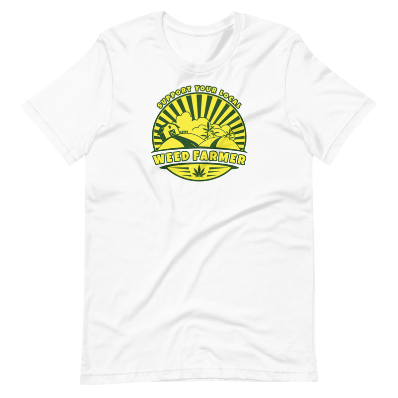 Support Your Local Weed Farmer T-Shirt - Magic Leaf Tees