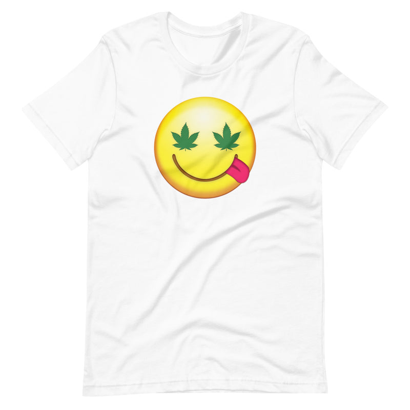 Happy Pot Face Emoji Premium T-Shirt
