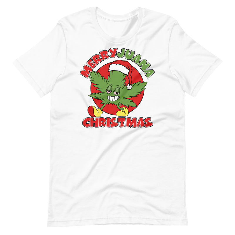 Merry Juana Christmas Weed T-Shirt - Magic Leaf Tees