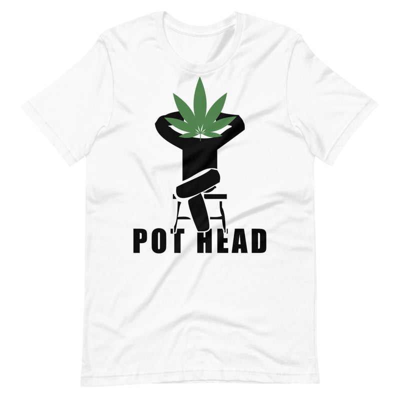 Funny Pot Head T-Shirt - Magic Leaf Tees