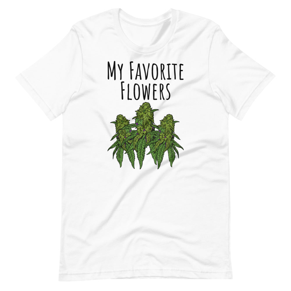 My Favorite Flowers T-Shirt - Magic Leaf Tees