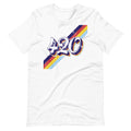 Retro 420 Bars T-Shirt - Magic Leaf Tees