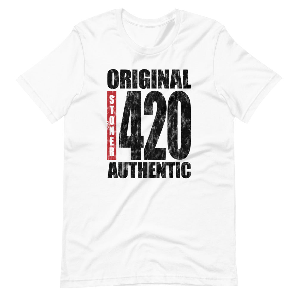 Original Authentic Stoner 420 T-Shirt - Magic Leaf Tees